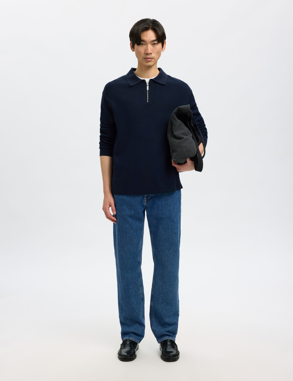 196 Straight Ben Kori Jeans - Medium Blue