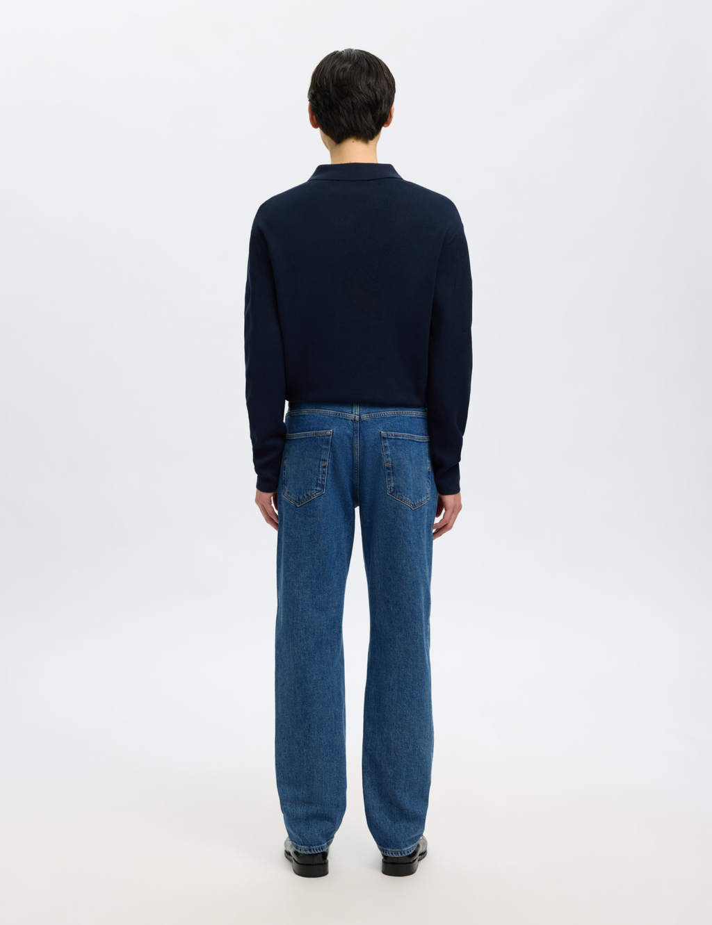 196 Straight Ben Kori Jeans - Medium Blue
