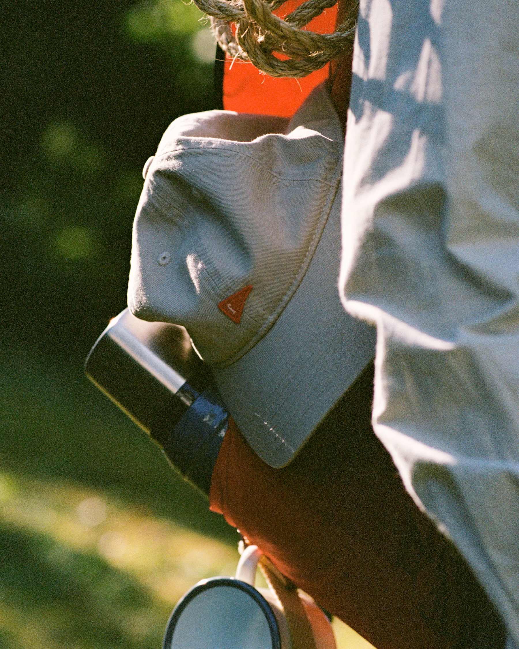 Flag Washed Cap - Khaki