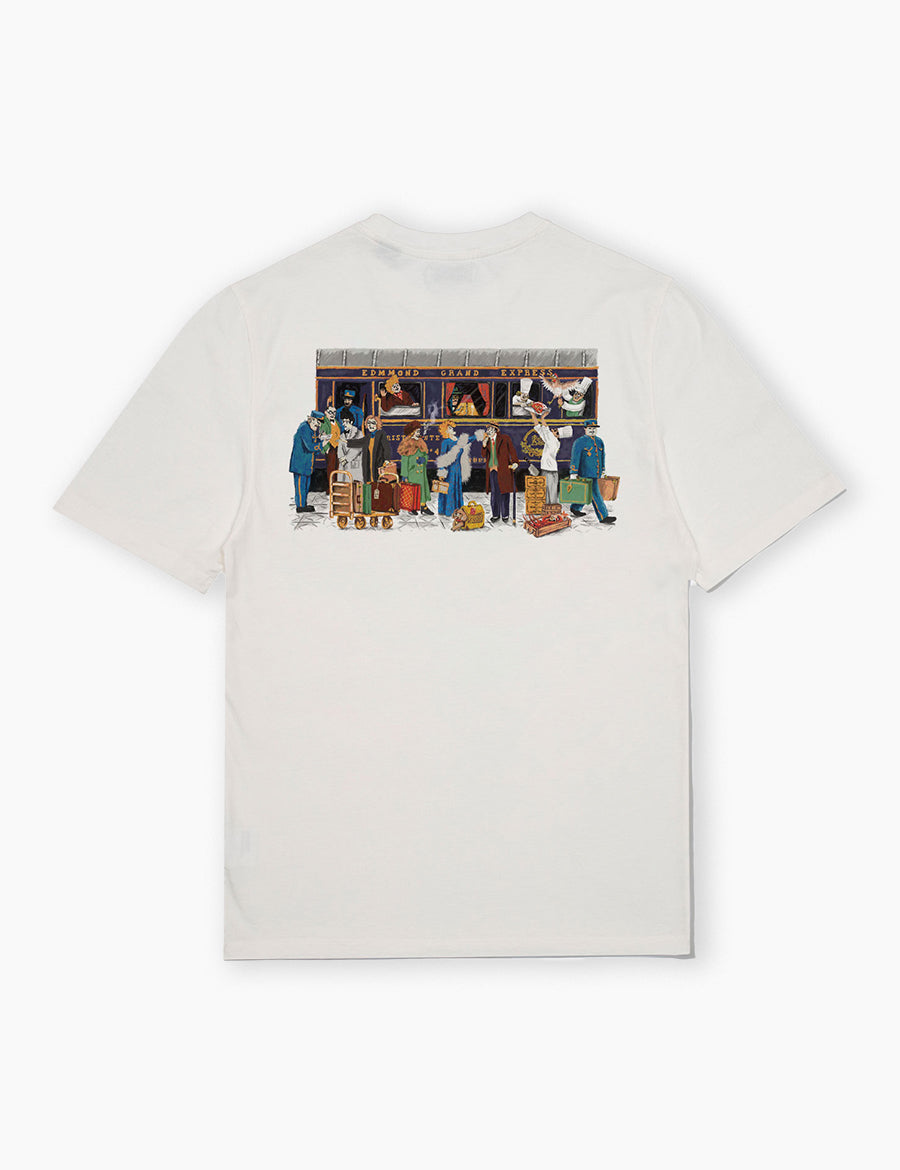 Orient Express T-Shirt - Off White