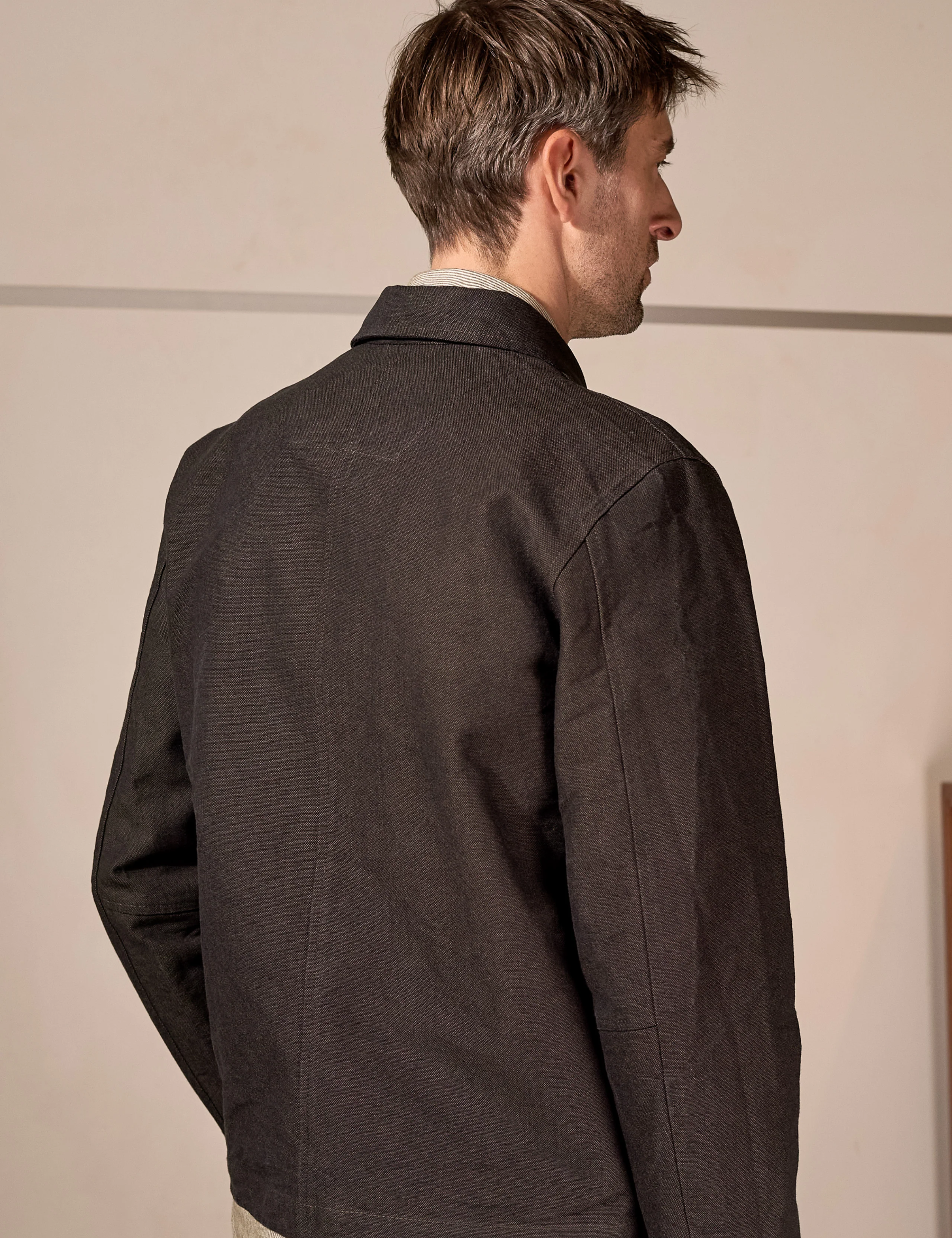 Asir Eco Canvas 420g Jacket - Coffee