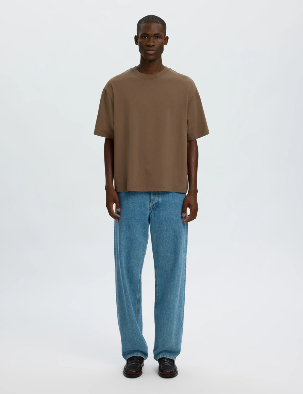 Relaxed Aspen 2-Ply T-Shirt - Chocolate Chip