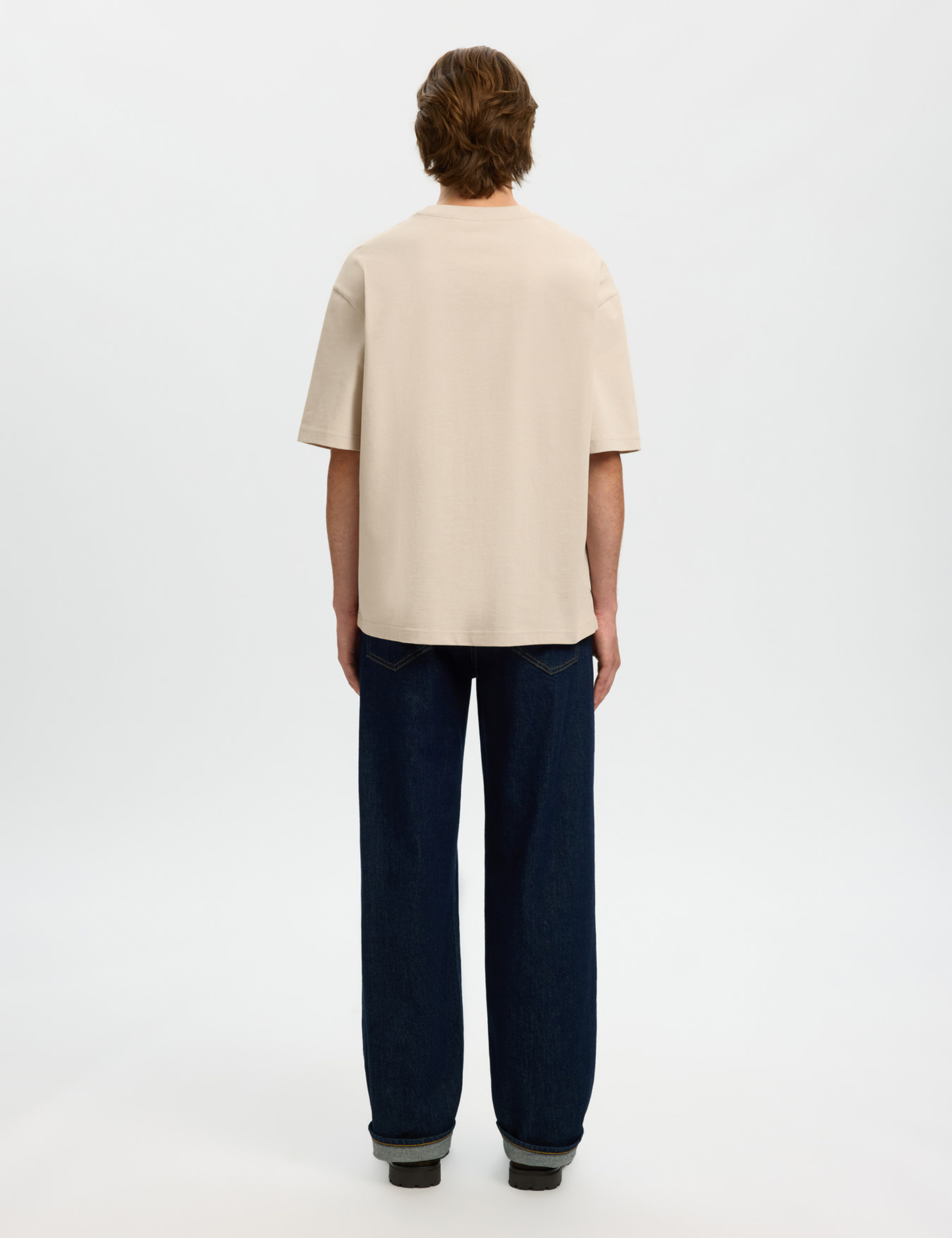 Relaxed Aspen 2-Ply T-Shirt - Oatmeal