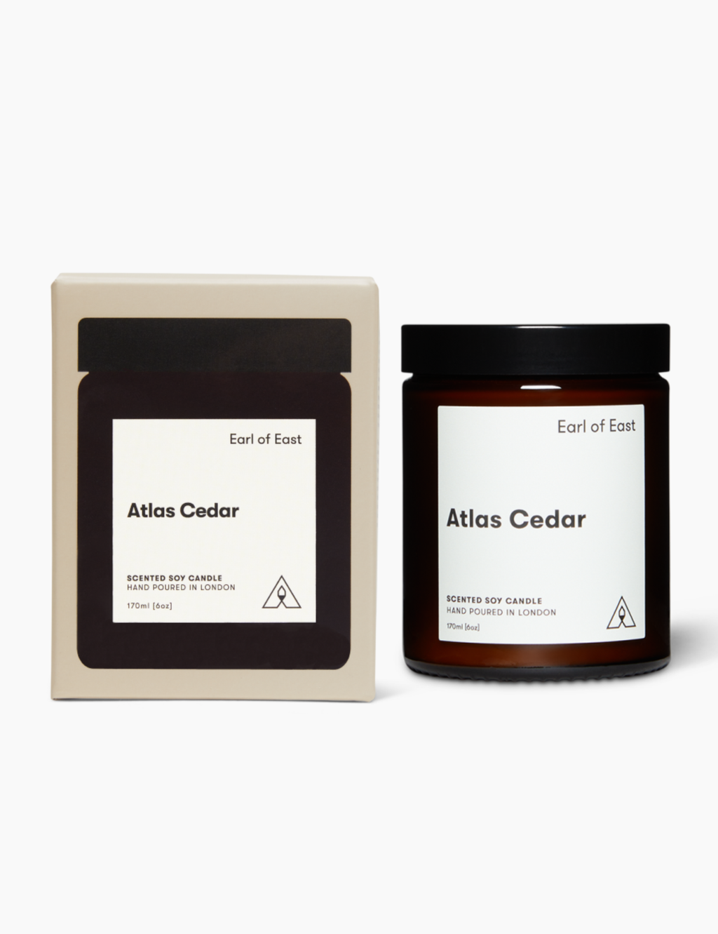 Atlas Cedar Soy Wax Candle - 170ml