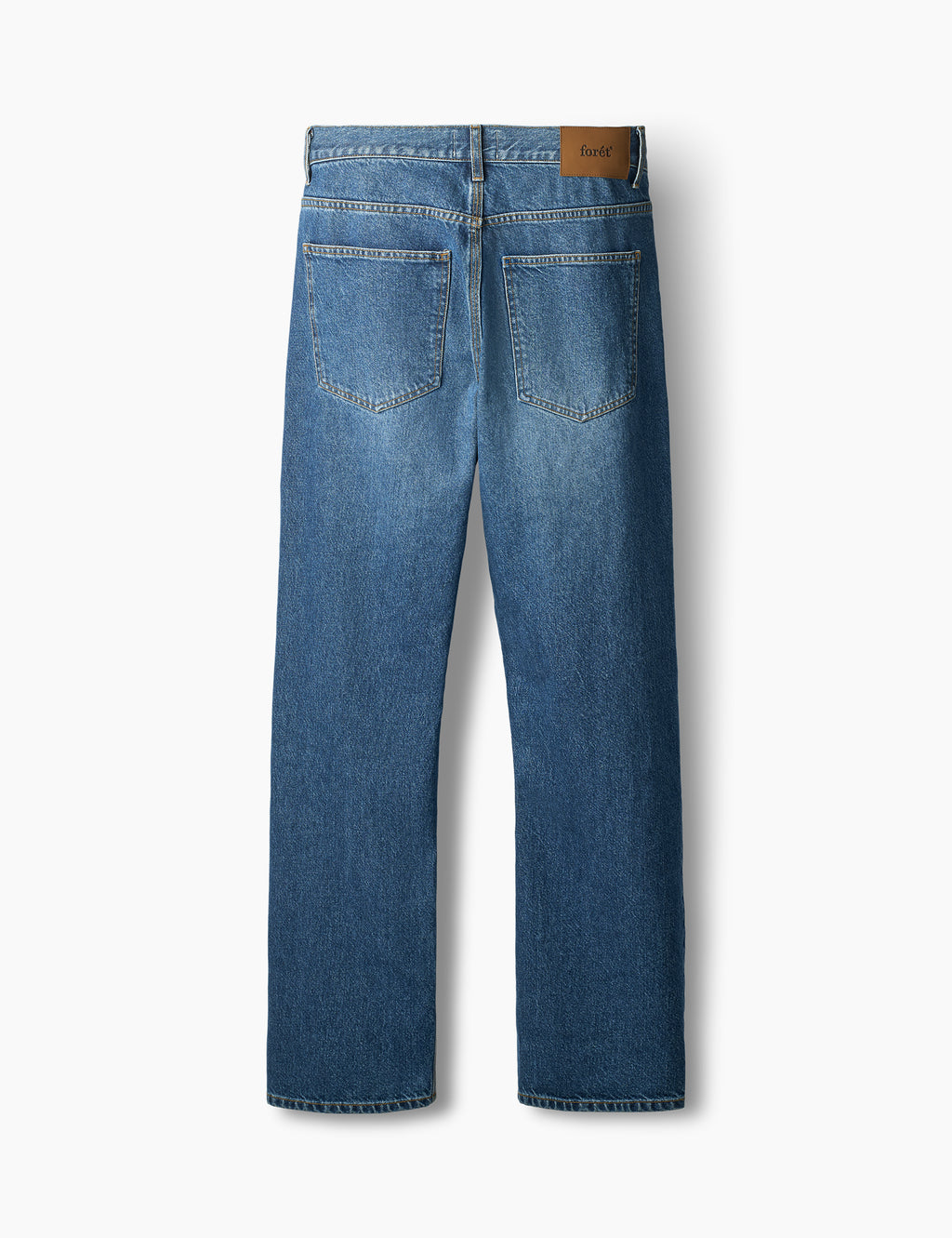 Heath Regular Fit Jeans - Washed Mid Blue