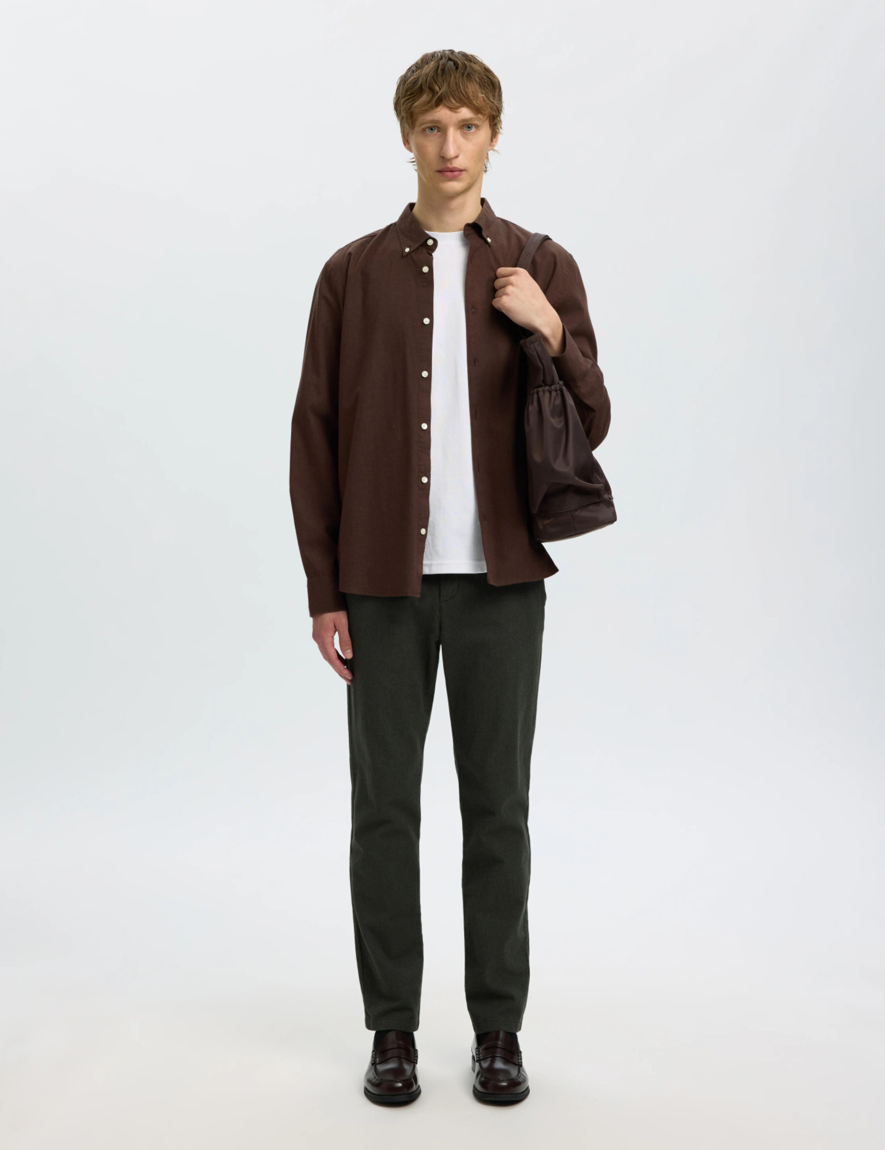 Cole Jay Regular Melange Shirt - Delicioso