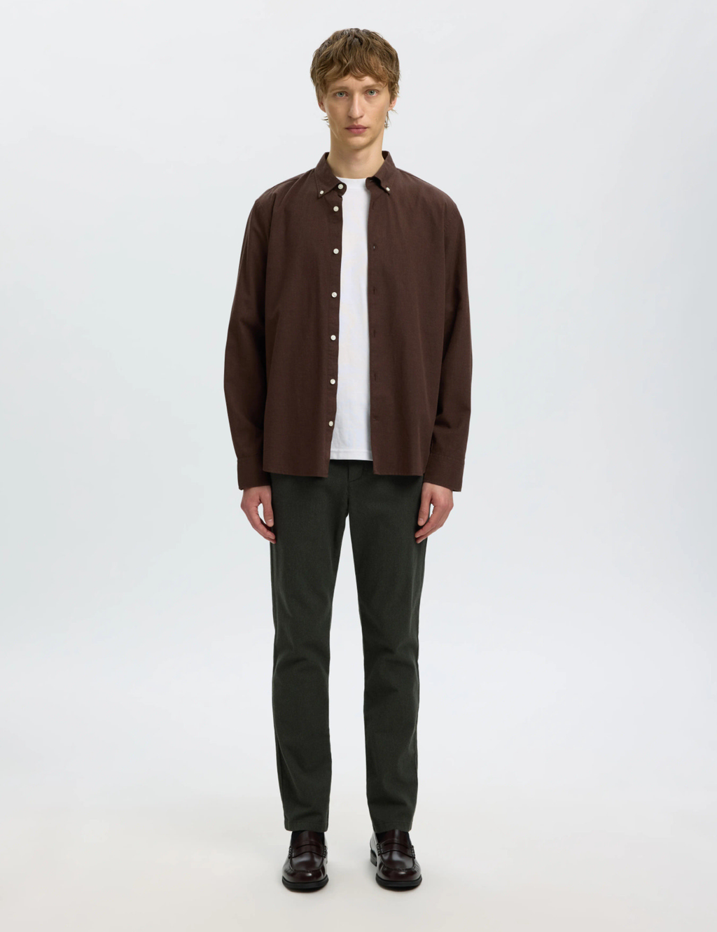 Cole Jay Regular Melange Shirt - Delicioso