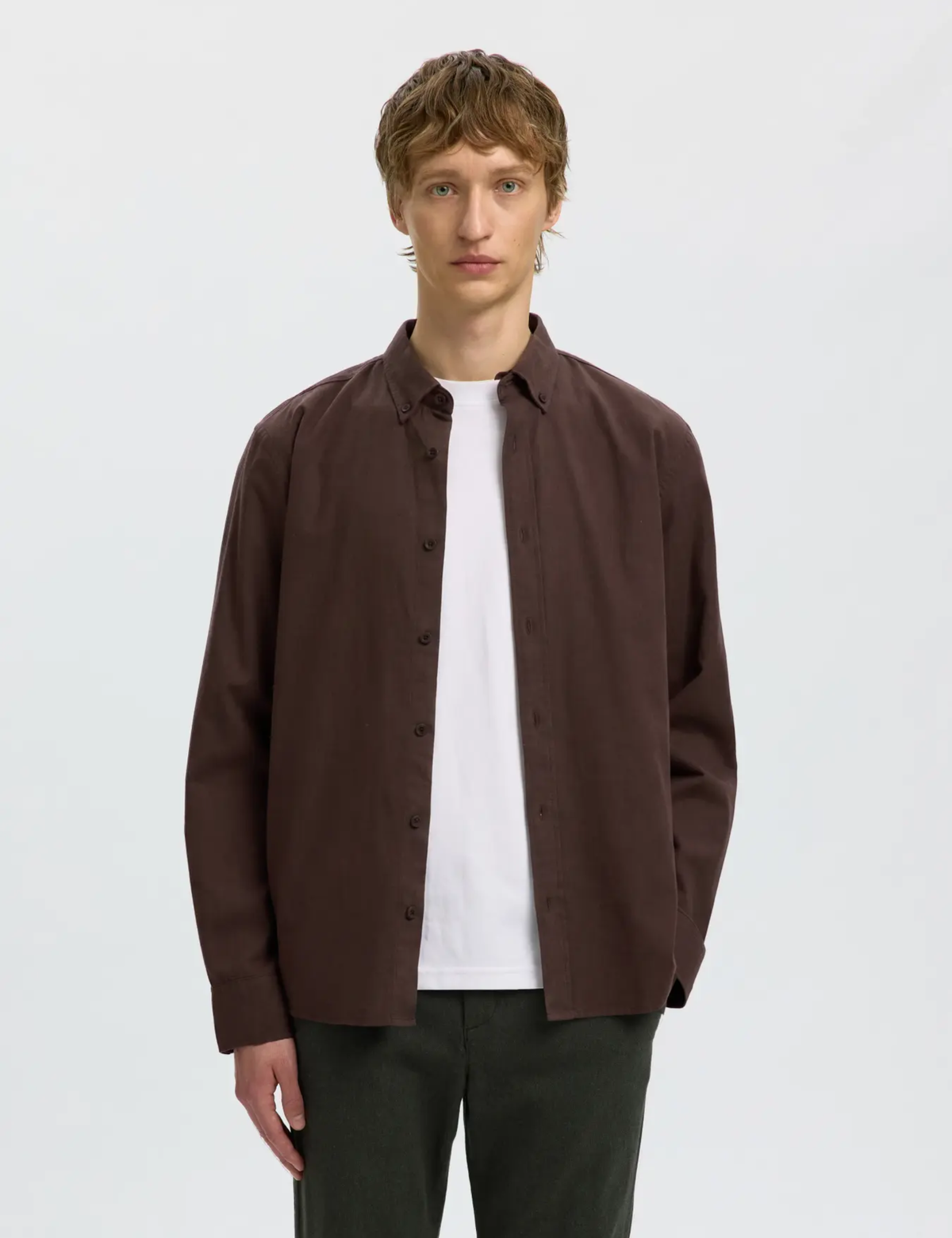 Cole Jay Regular Melange Shirt - Delicioso
