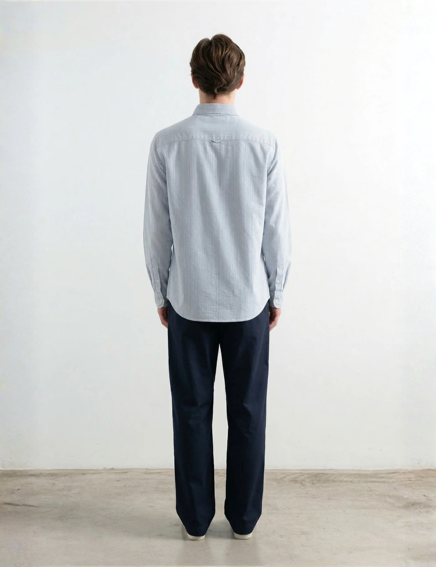 Duck Stripe Shirt - Light Blue