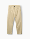 Flag Relaxed Fit Chinos - Uniform Khaki