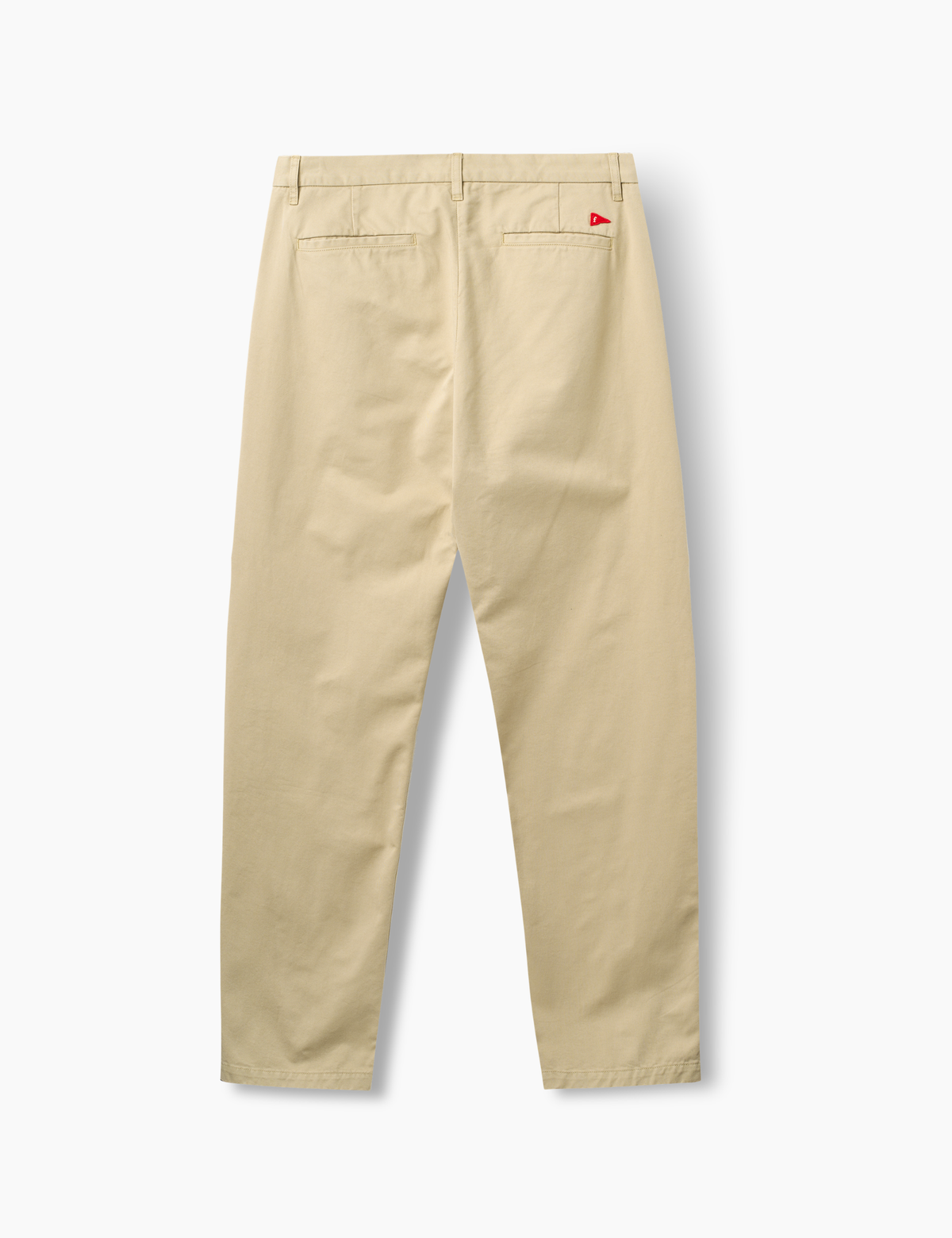 Flag Relaxed Fit Chinos - Uniform Khaki