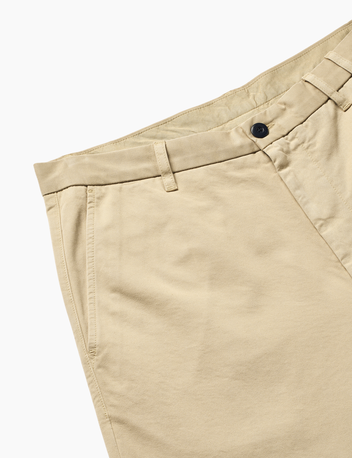 Flag Relaxed Fit Chinos - Uniform Khaki