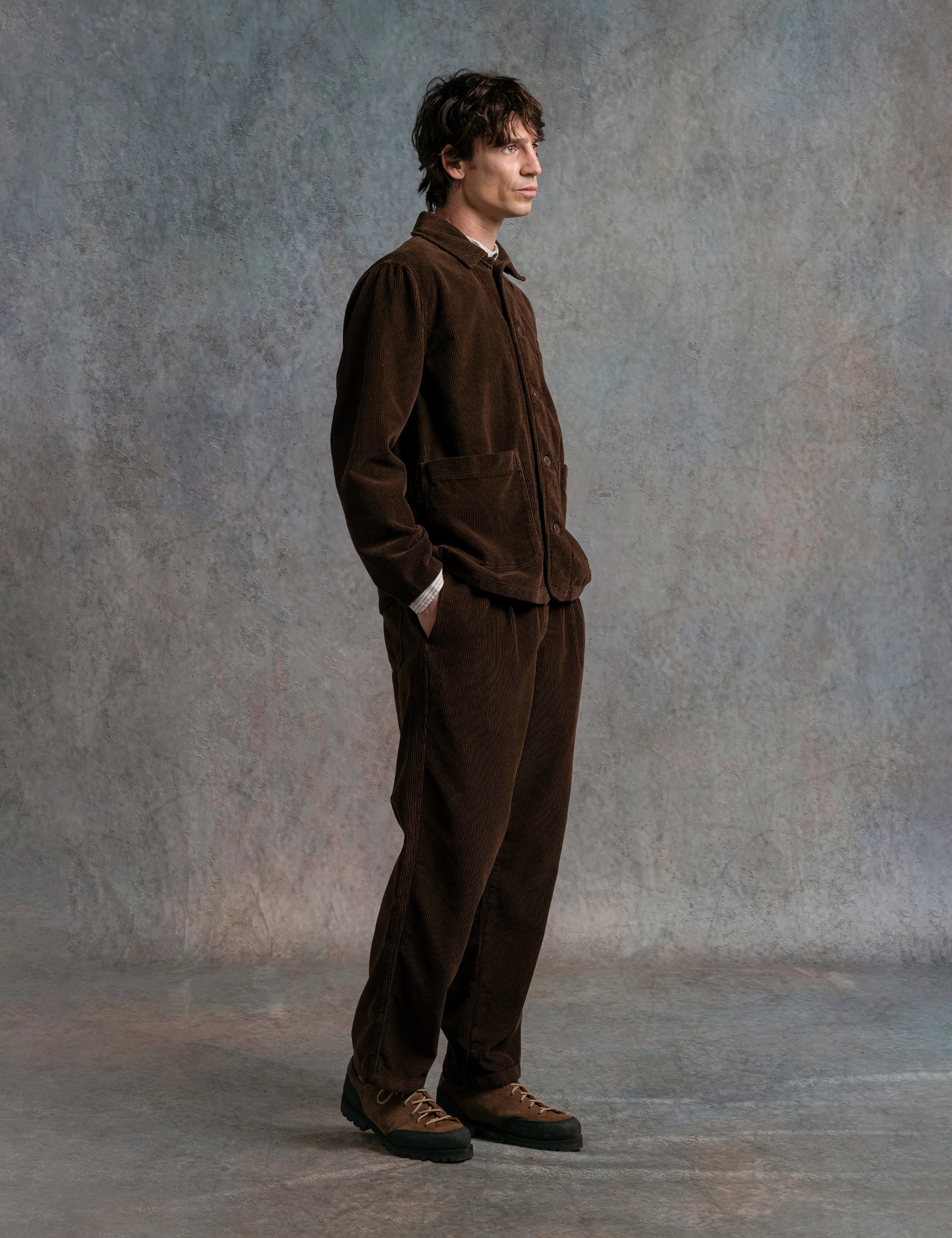 Huntly Corduroy Jacket - Peat