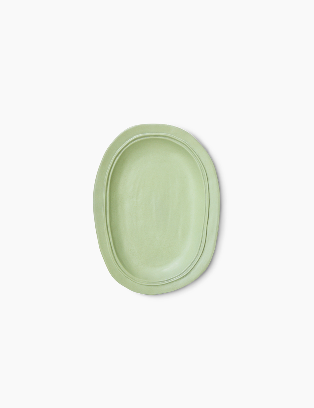 New Classics: Large Ceramic Tray - Mint