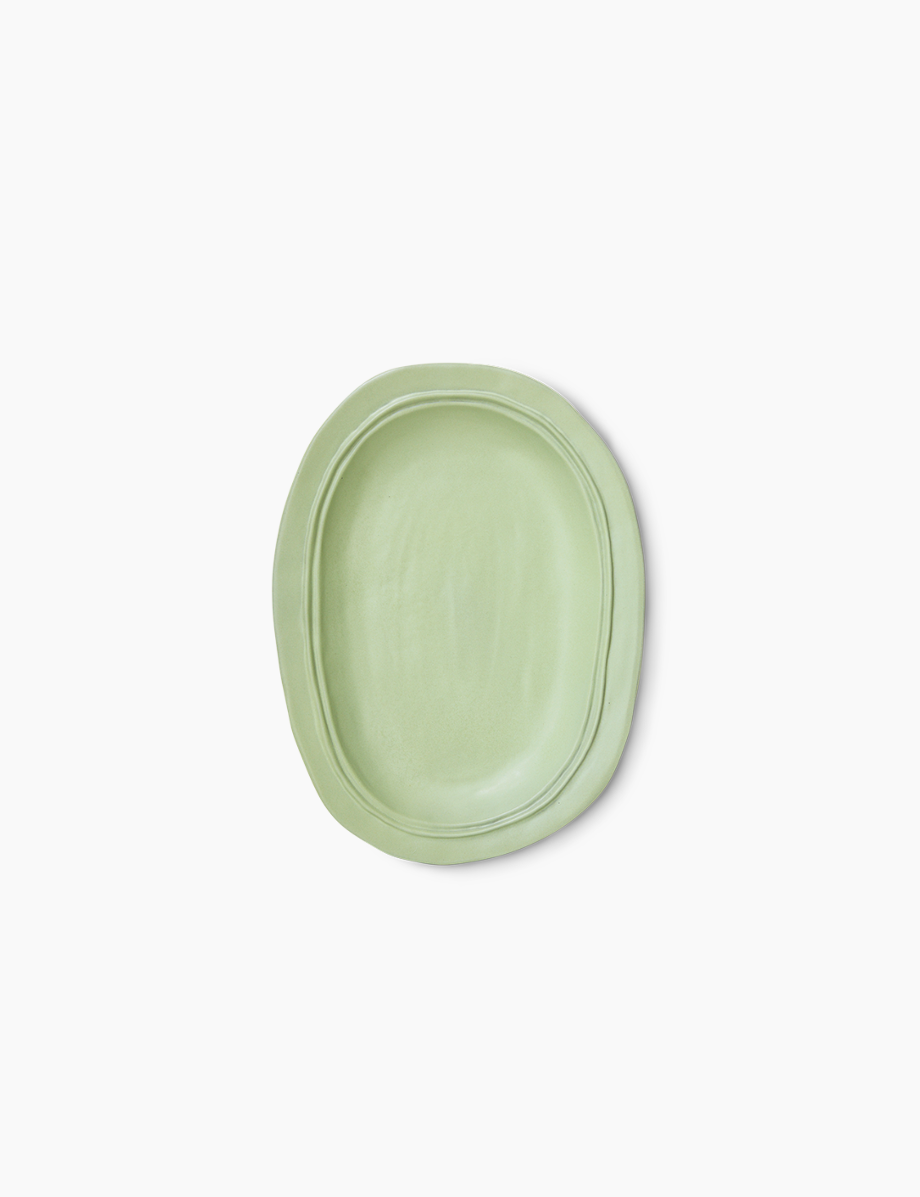 New Classics: Large Ceramic Tray - Mint