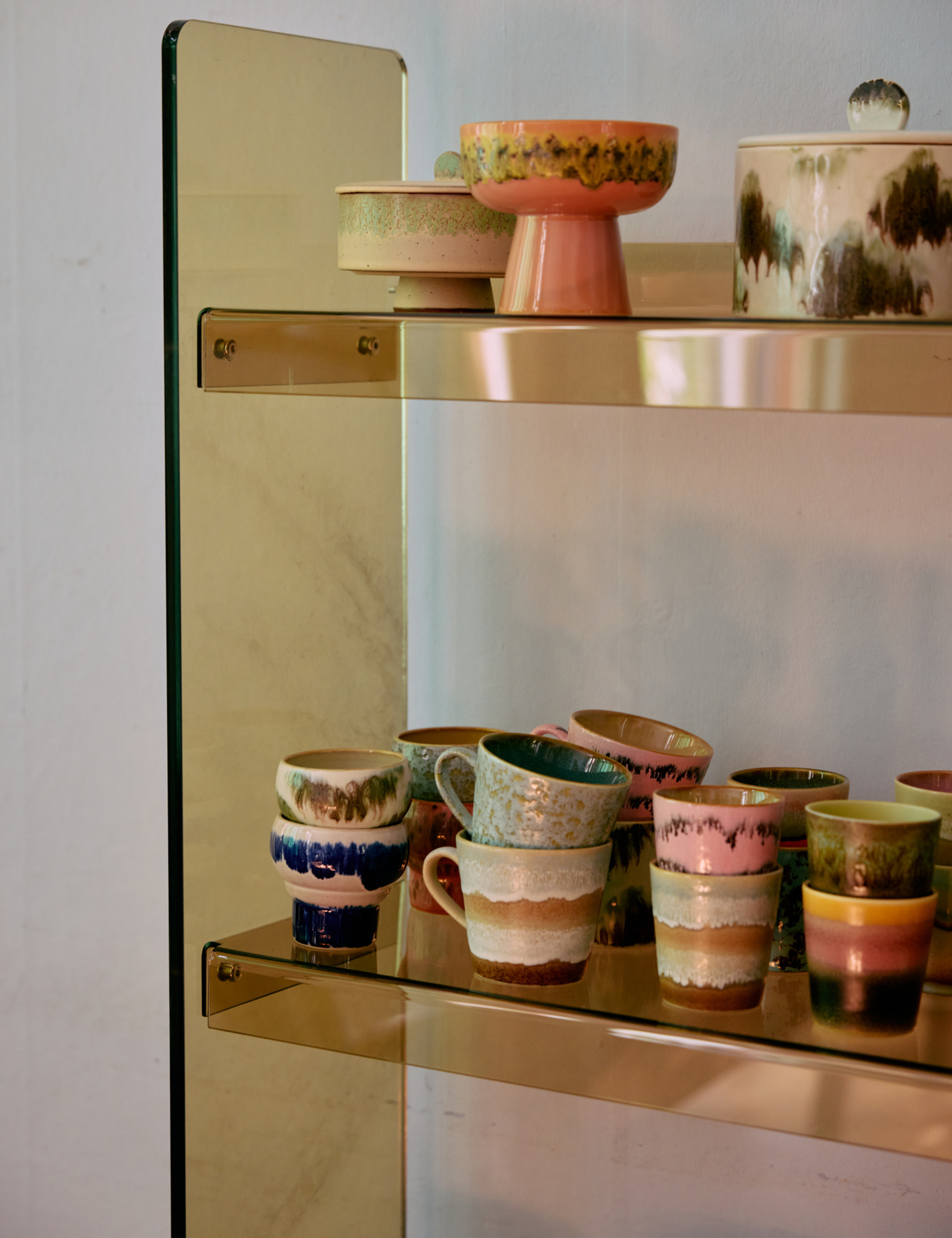 70s Ceramics: Coffee Mug - Skyline