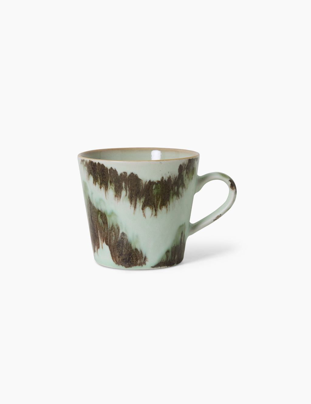 70s Ceramics: Cappuccino Mug - Tide