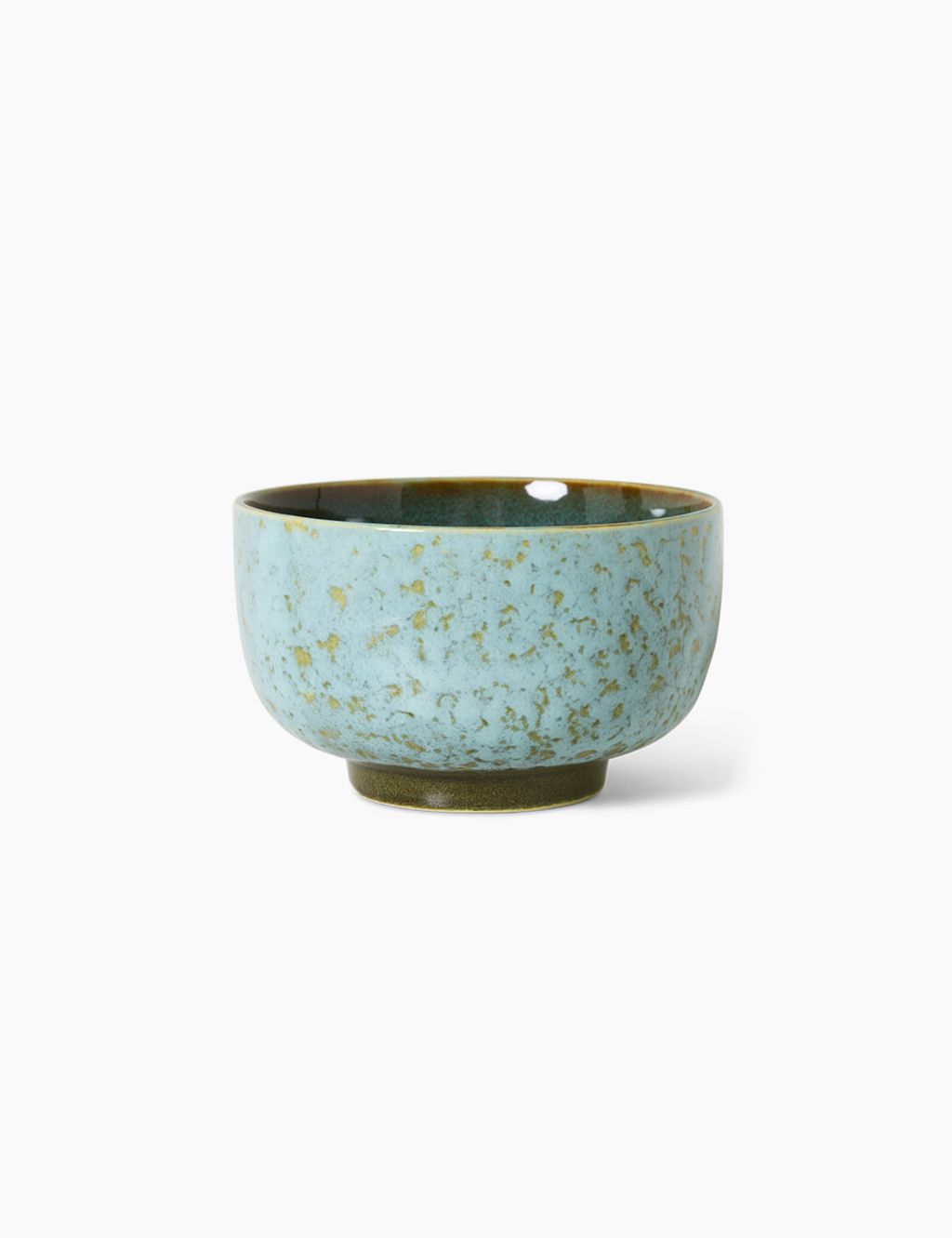 70s Ceramics: Noodle Bowl - Verdigris