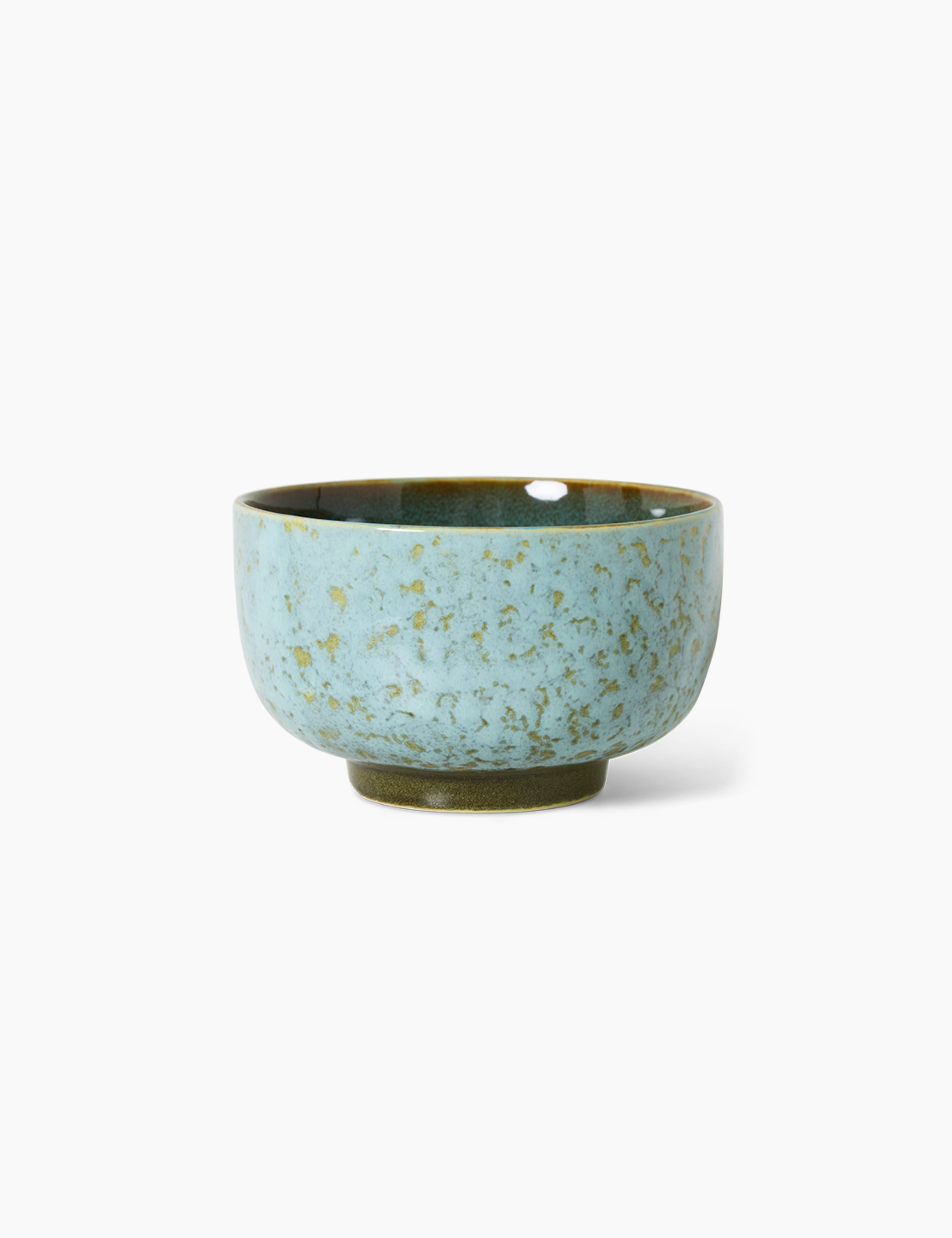 70s Ceramics: Noodle Bowl - Verdigris