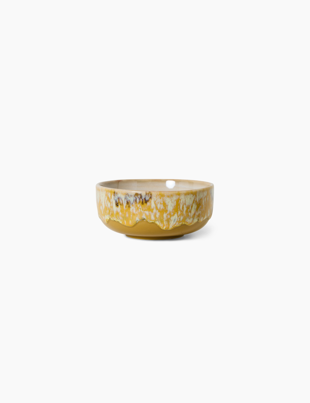 70s Ceramics: Tapas Bowl - Sunbeam