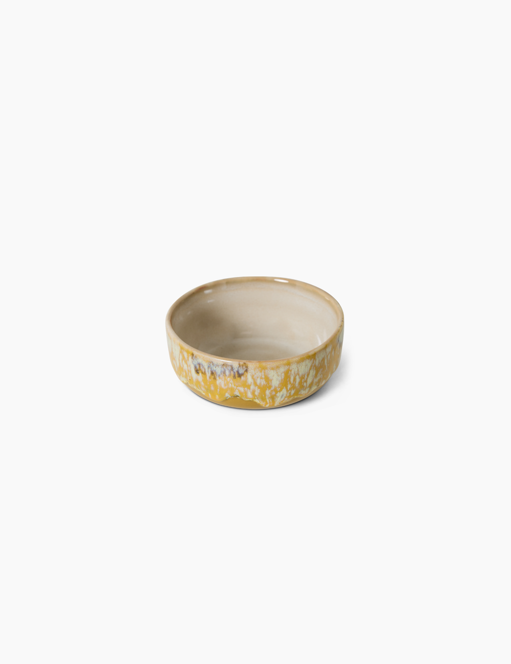 70s Ceramics: Tapas Bowl - Sunbeam
