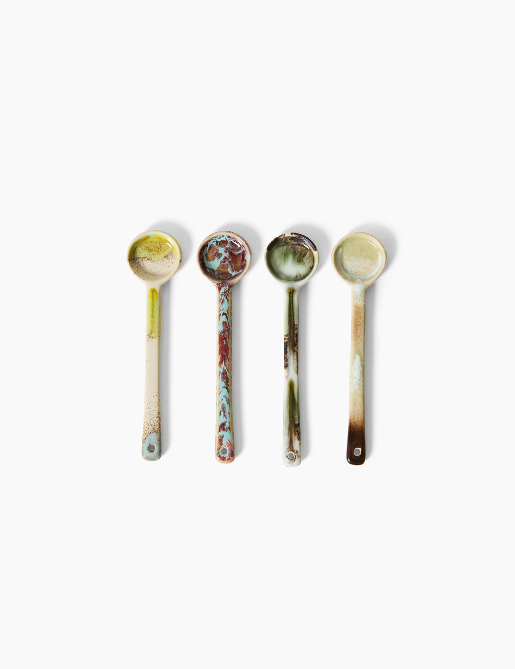 70s Ceramics: Spoons - Blend, Set of 4