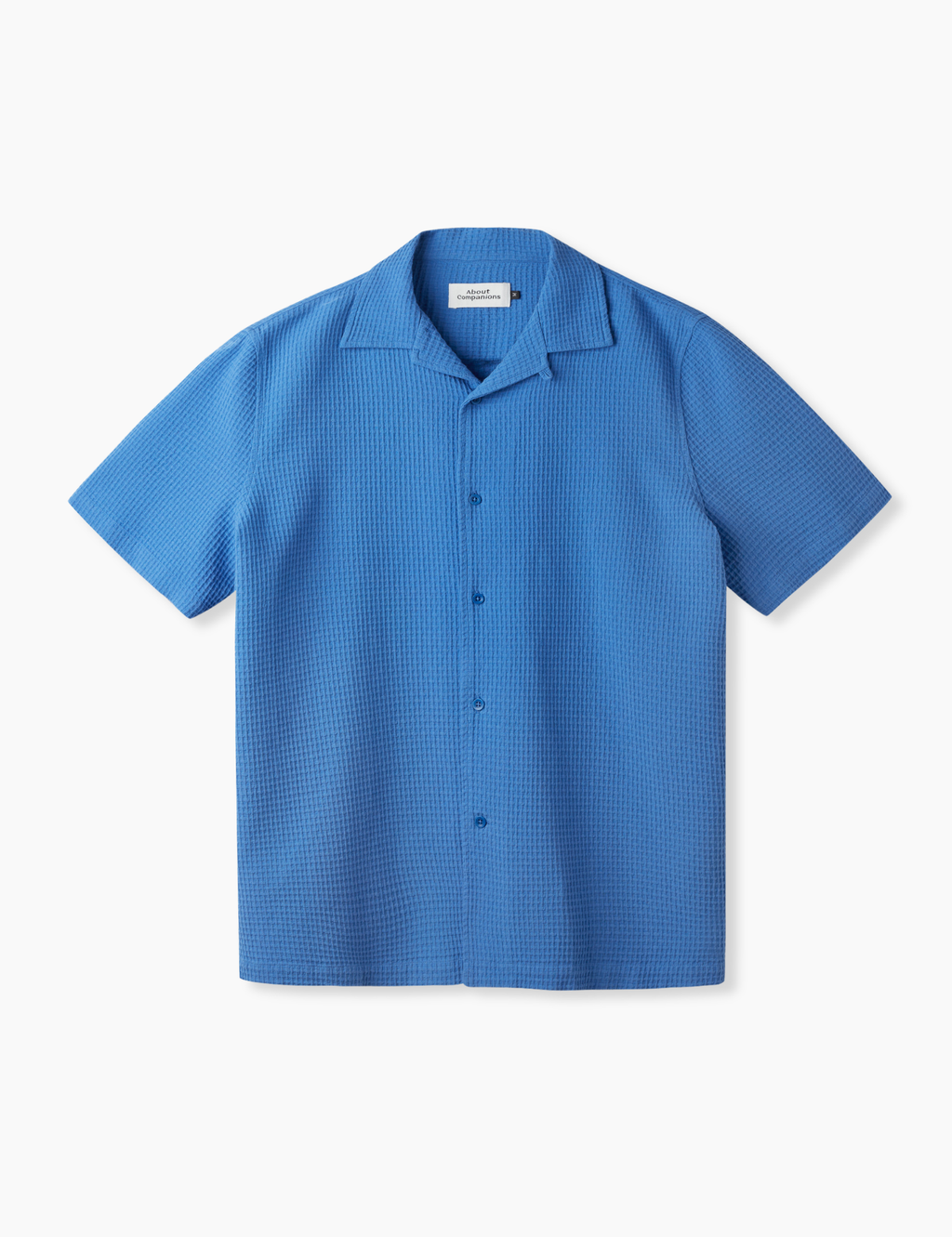 Kuno Eco Crepe Shirt - Sky Blue