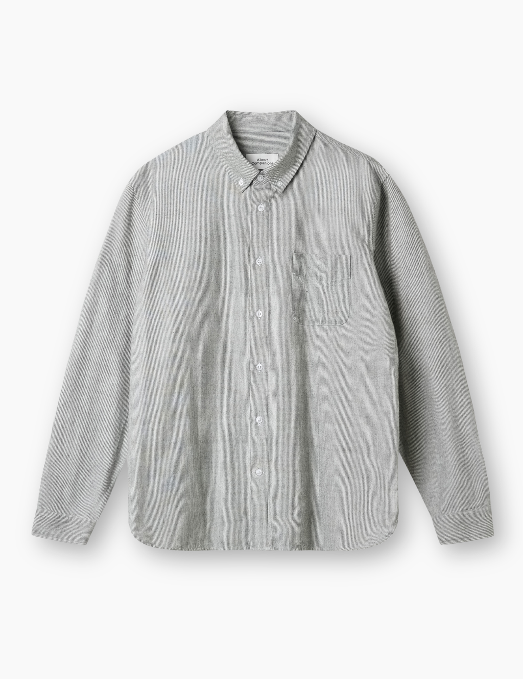 Ken Eco Brushed Shirt - Striped Green