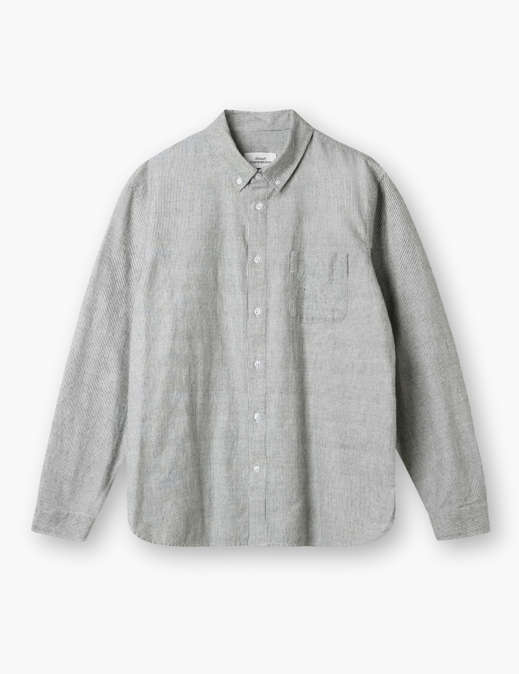 Ken Eco Brushed Shirt - Striped Green