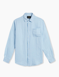 Linen Shirt - Sky