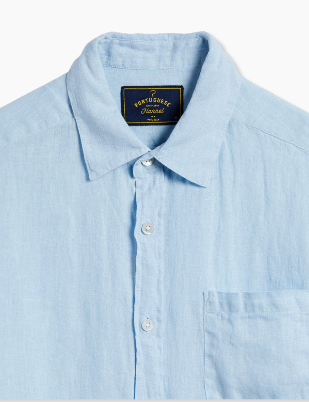 Linen Shirt - Sky