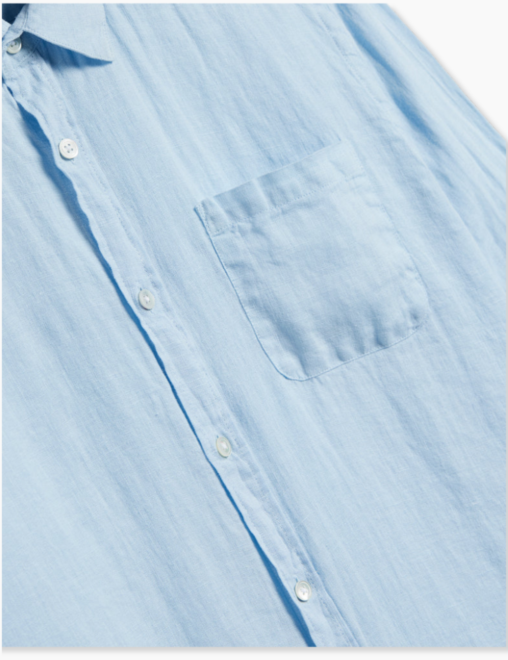 Linen Shirt - Sky