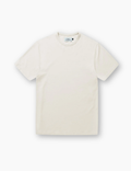 Liron Eco Pique T-Shirt - Ecru