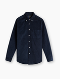 Lobo Corduroy Shirt - Navy
