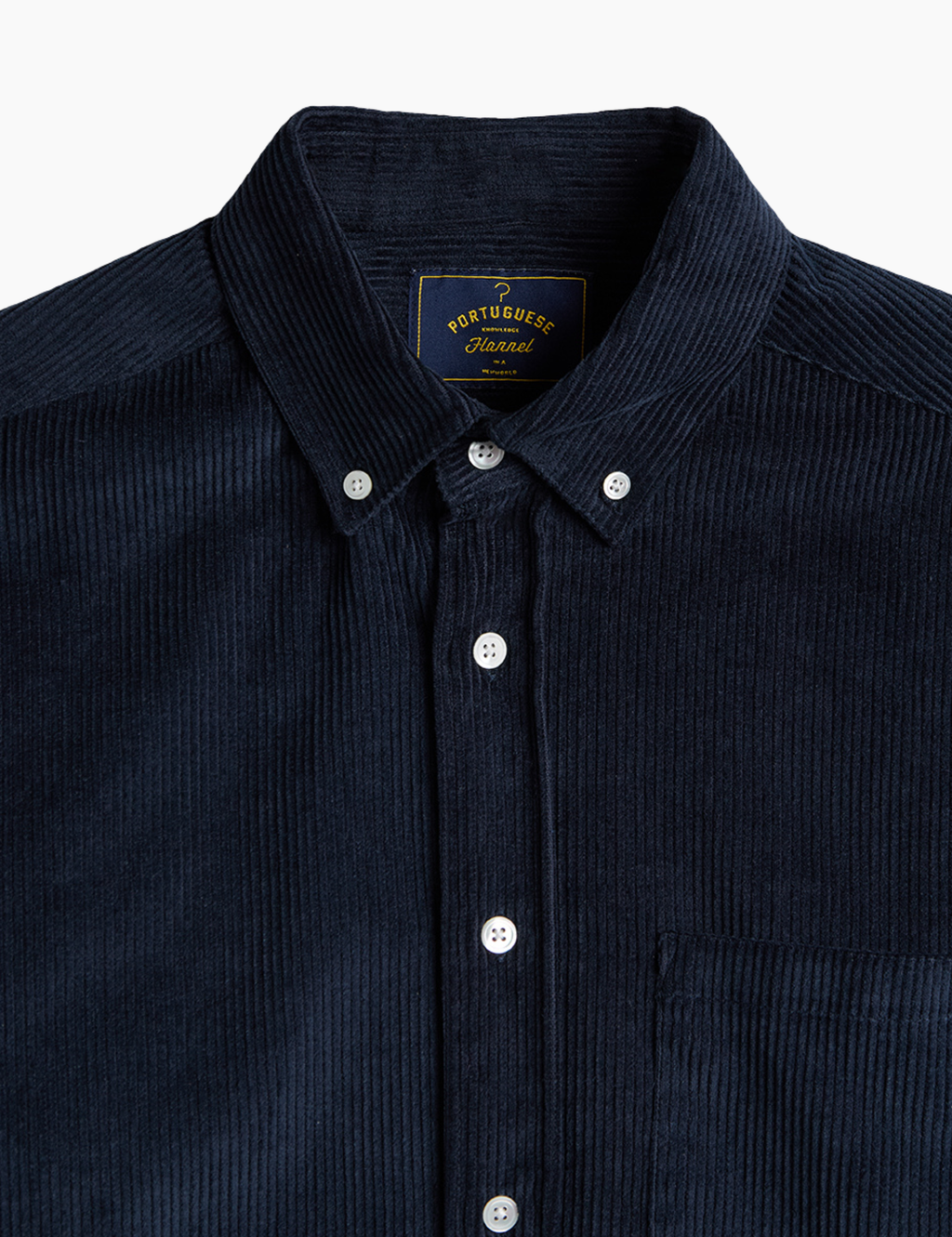 Lobo Corduroy Shirt - Navy
