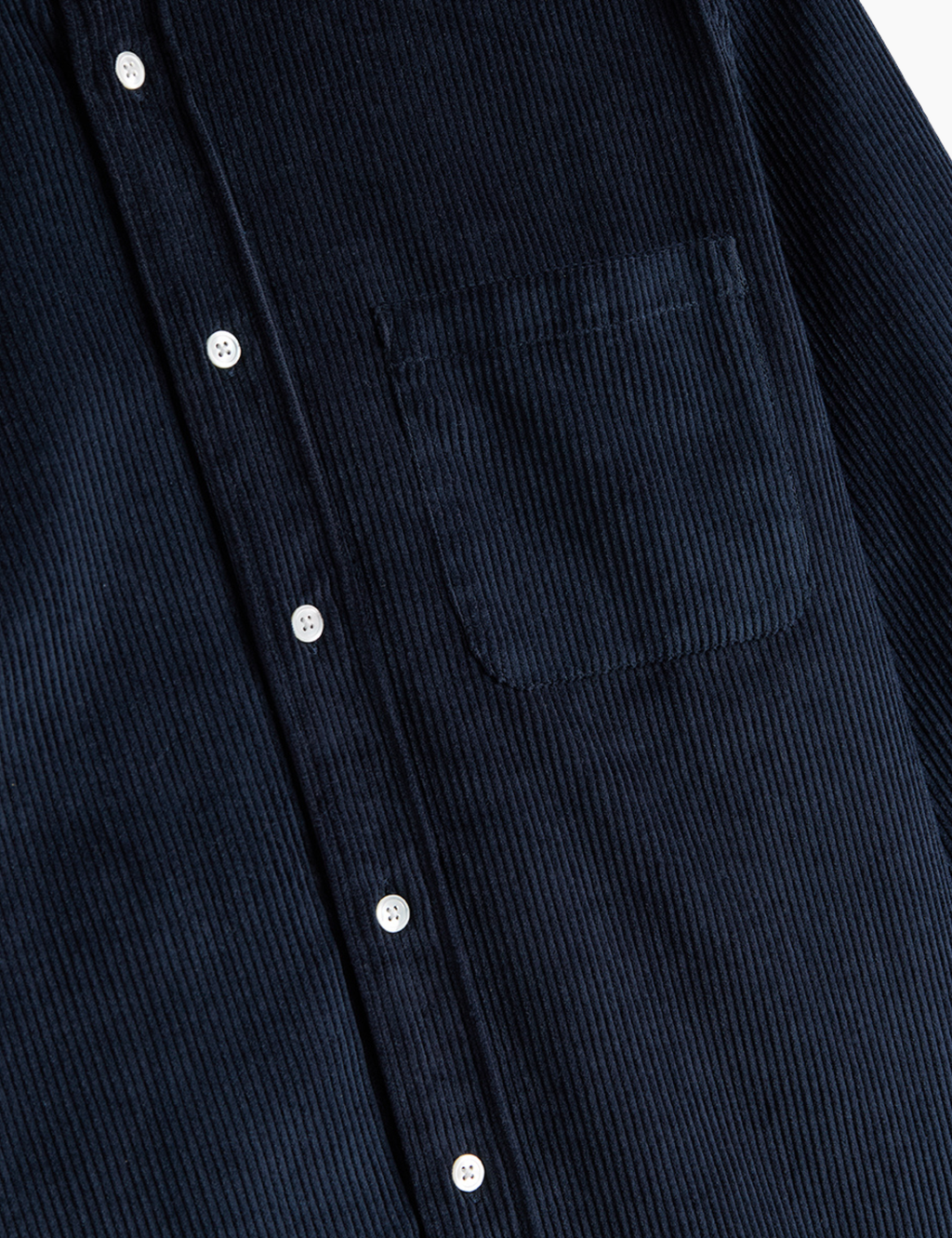 Lobo Corduroy Shirt - Navy