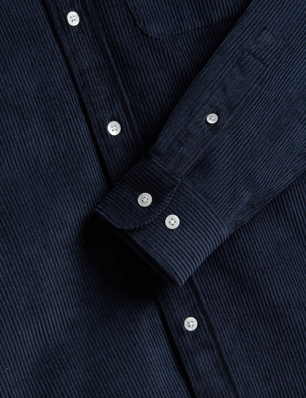 Lobo Corduroy Shirt - Navy