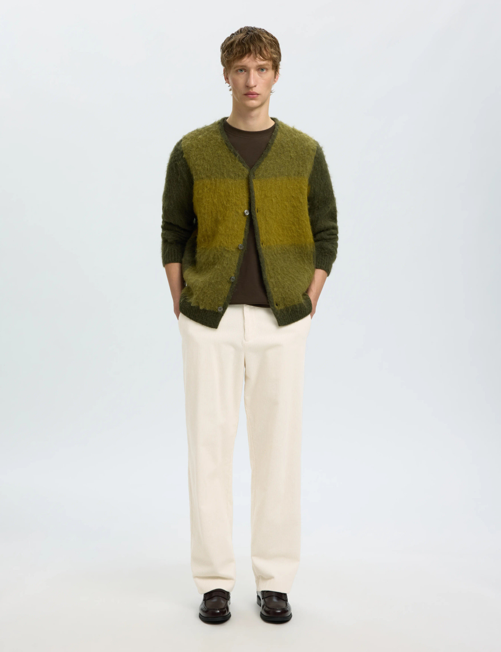 220 Loose Luke Corduroy Pant - Egret