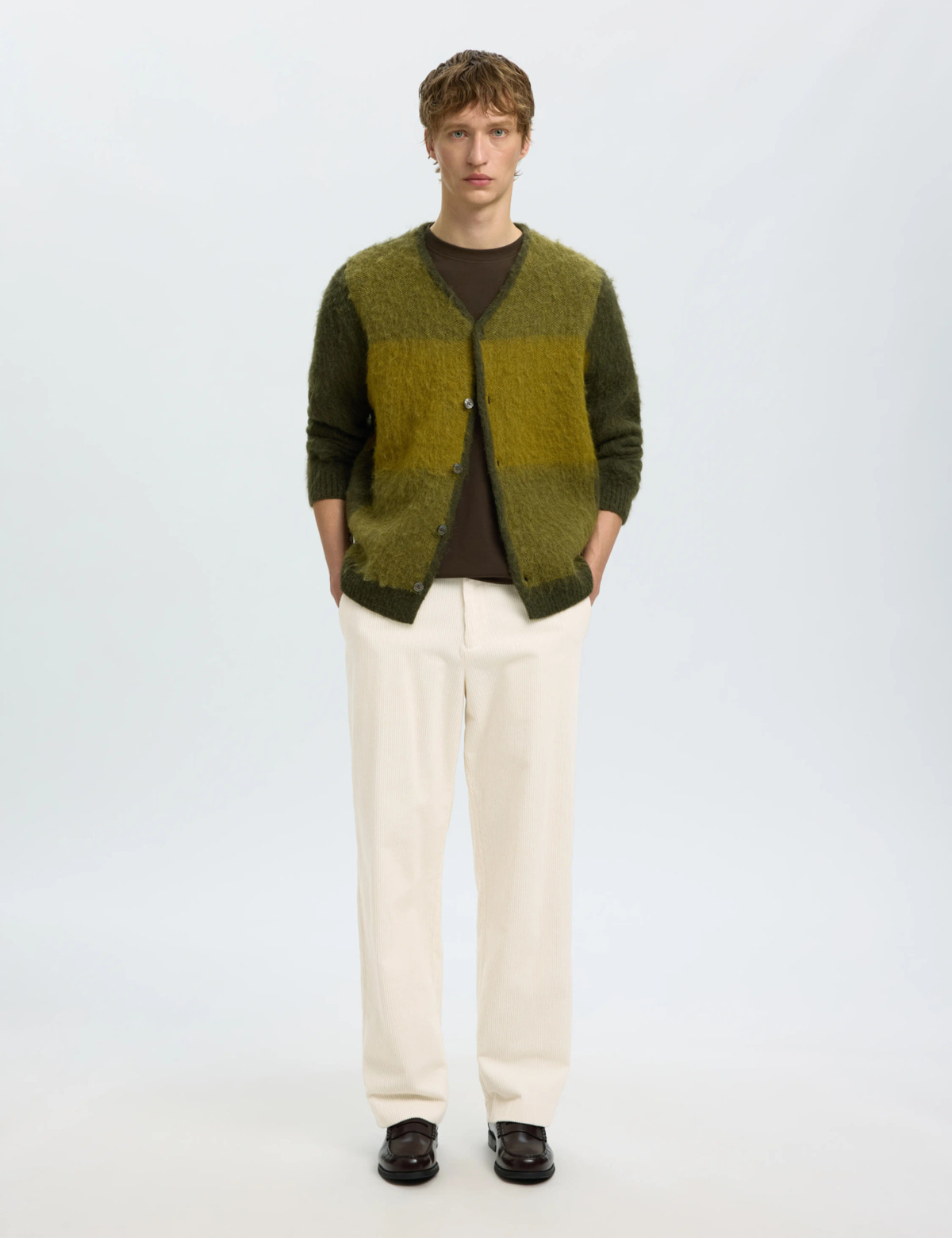 220 Loose Luke Corduroy Pant - Egret