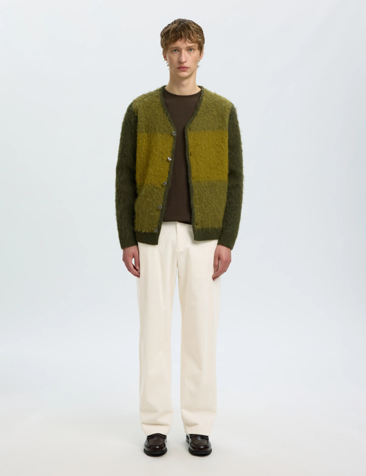 220 Loose Luke Corduroy Pant - Egret