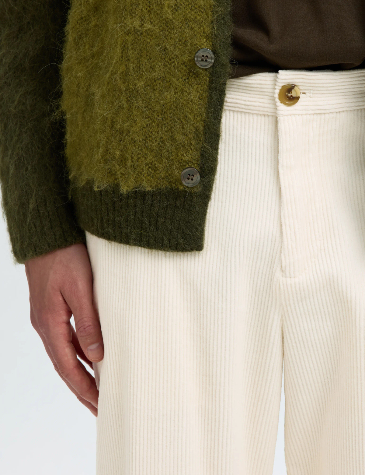 220 Loose Luke Corduroy Pant - Egret