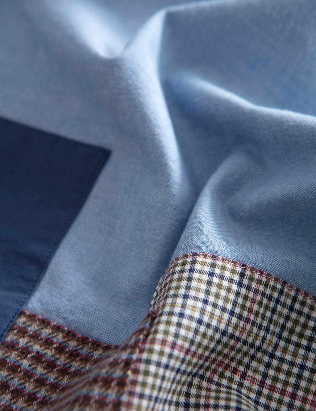 Meet & Grid Shirt - Steel