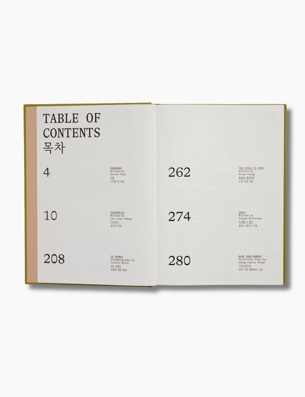 Minari Screenplay Book