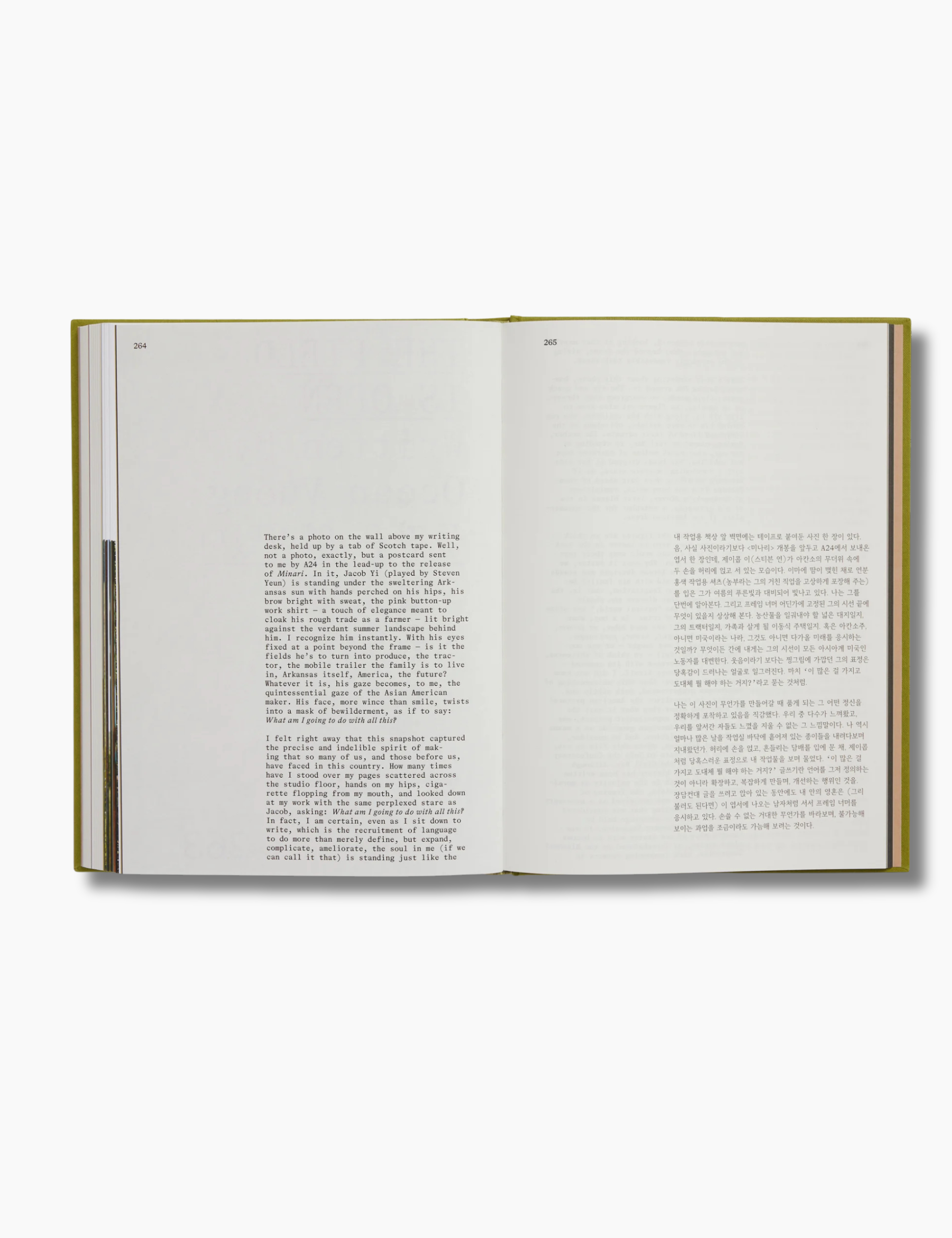 Minari Screenplay Book