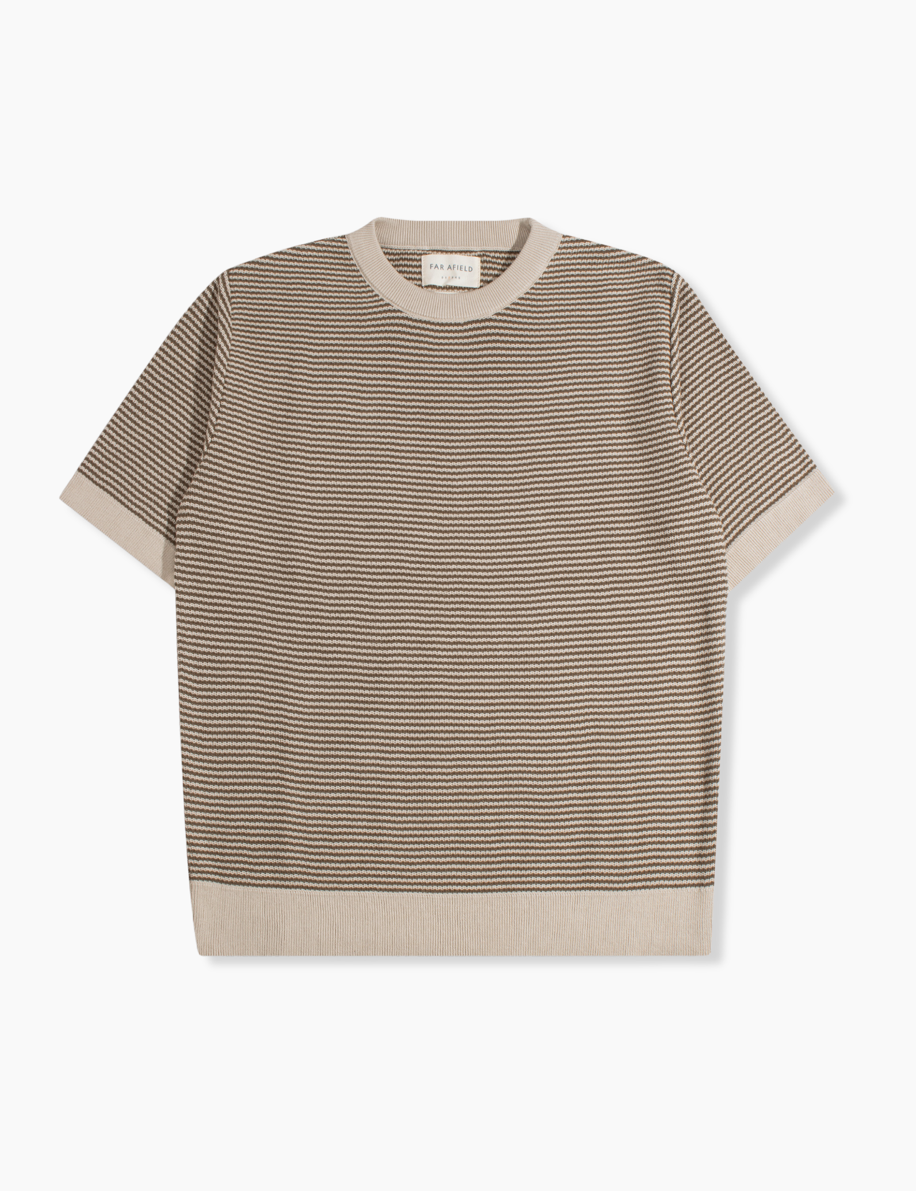 Newport Knit T-Shirt - Brown