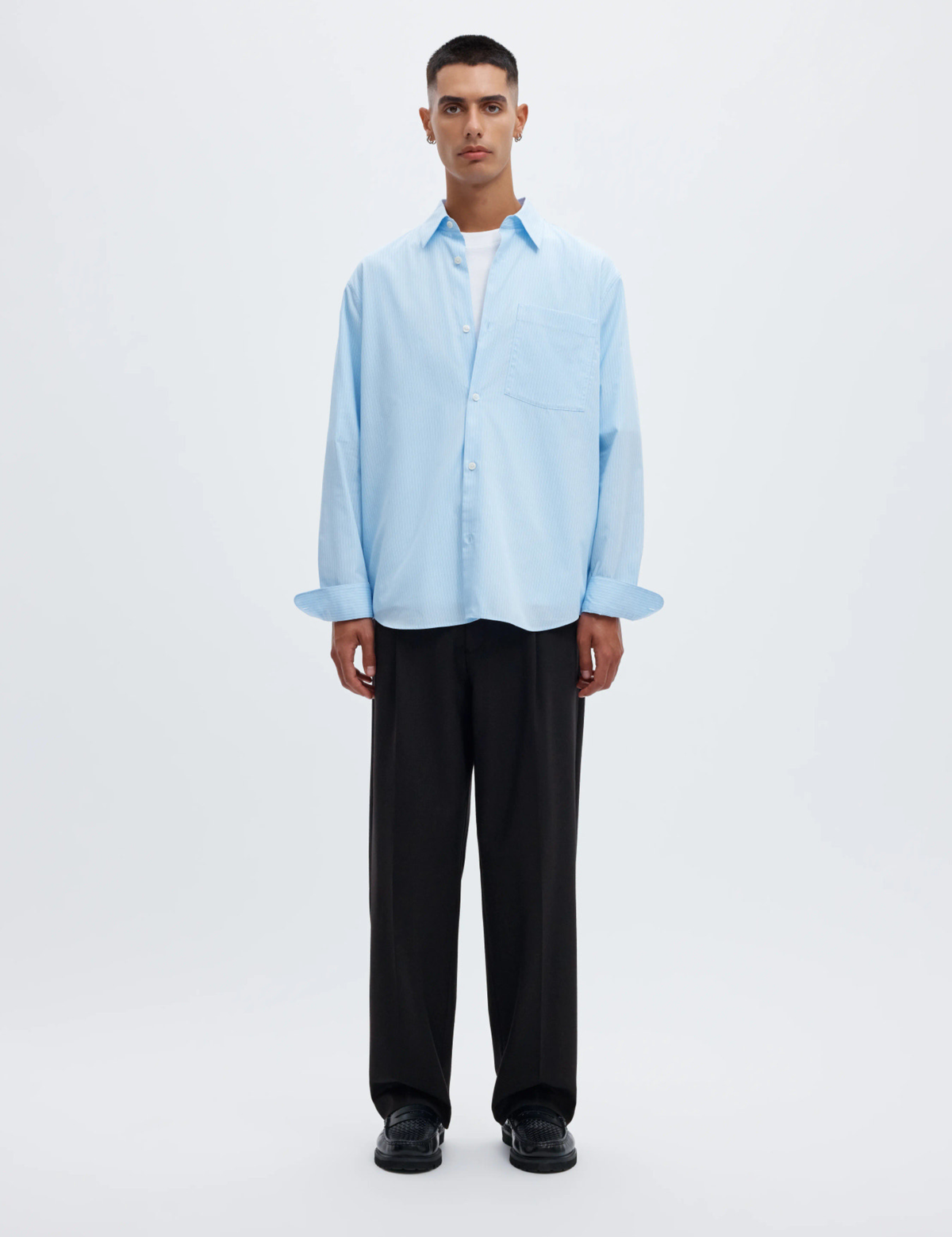 Norr 263 Wool Blend Trousers - Black