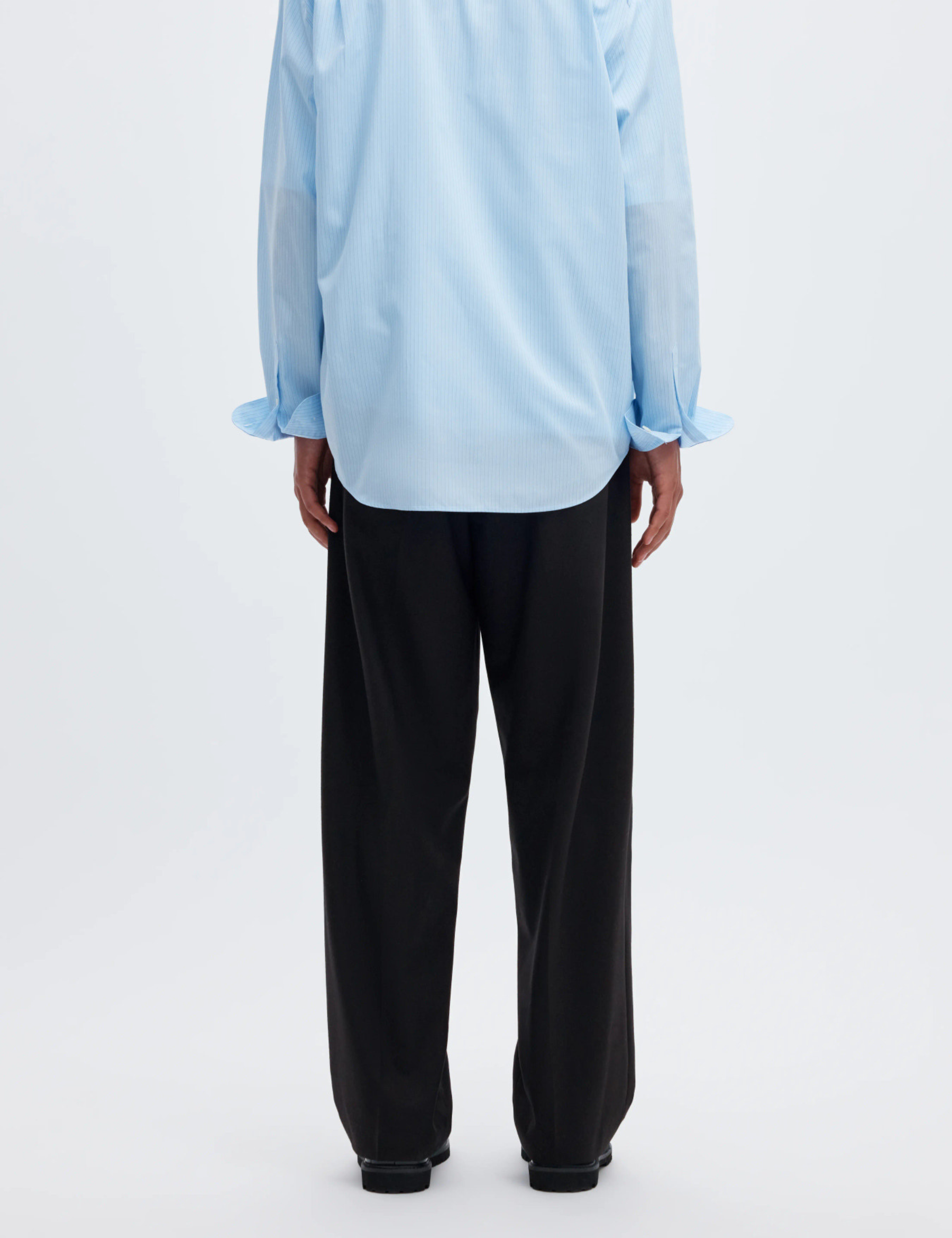 Norr 263 Wool Blend Trousers - Black