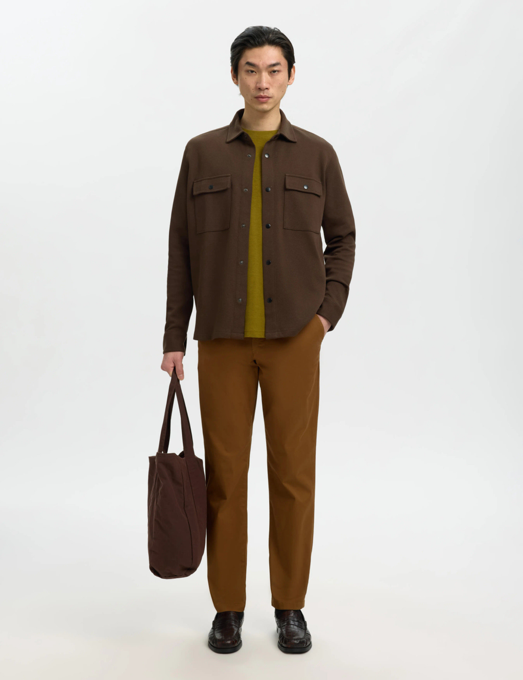 Loose Oscar T-Shirt - Fir Green Melange