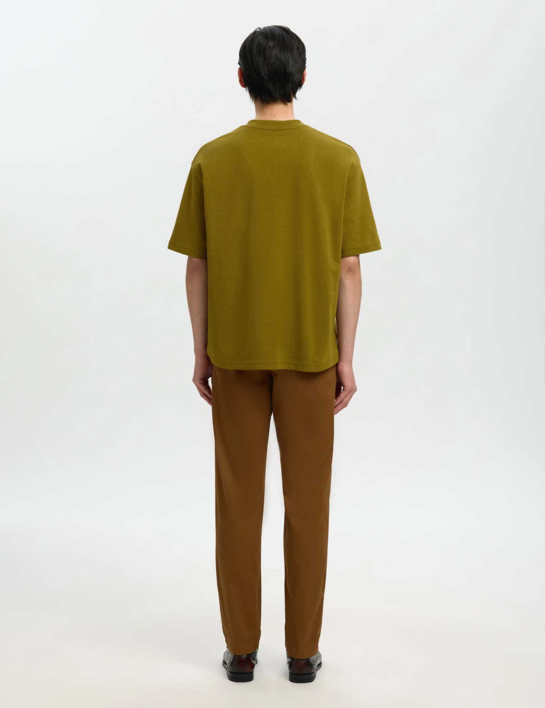 Loose Oscar T-Shirt - Fir Green Melange