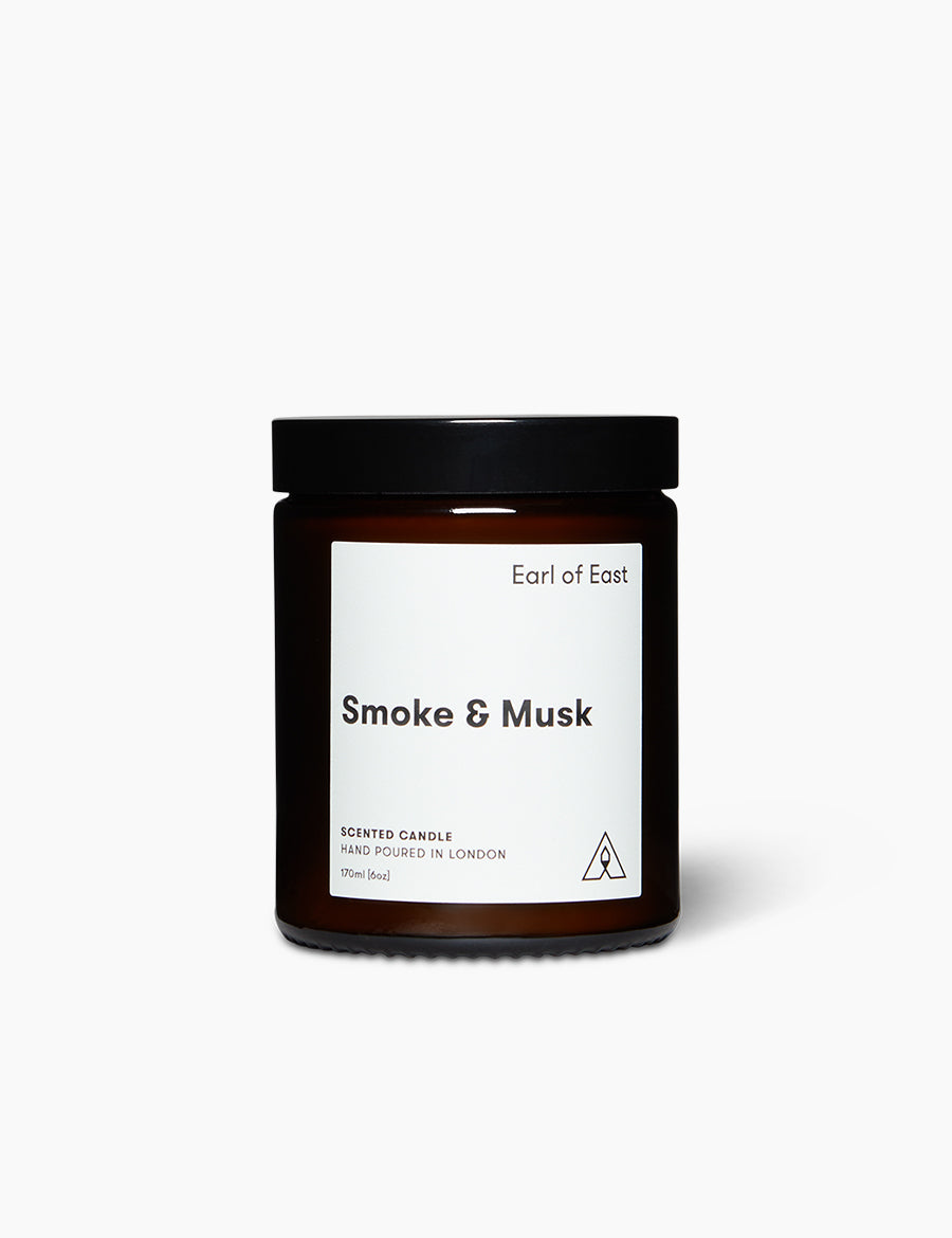Smoke & Musk Soy Wax Candle - 170ml
